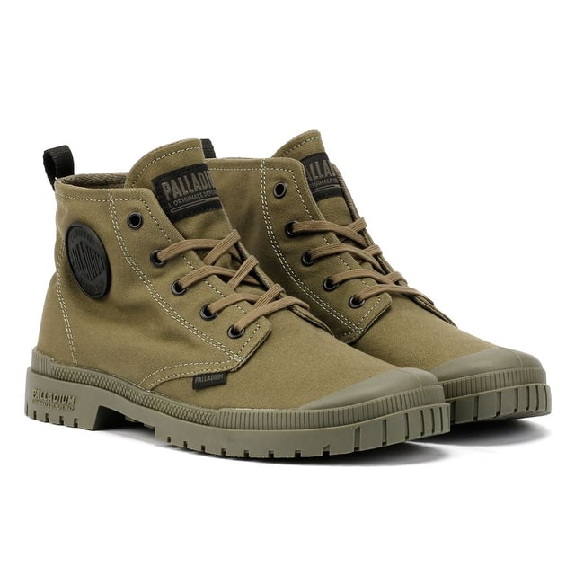 Vegan friendly boots featuring a soft washed canvas upper with a durable rubber toe cap for added protection. Designed with a lightweight TPR outsole for flexibility and everyday comfort. A sustainable and stylish choice for casual wear.