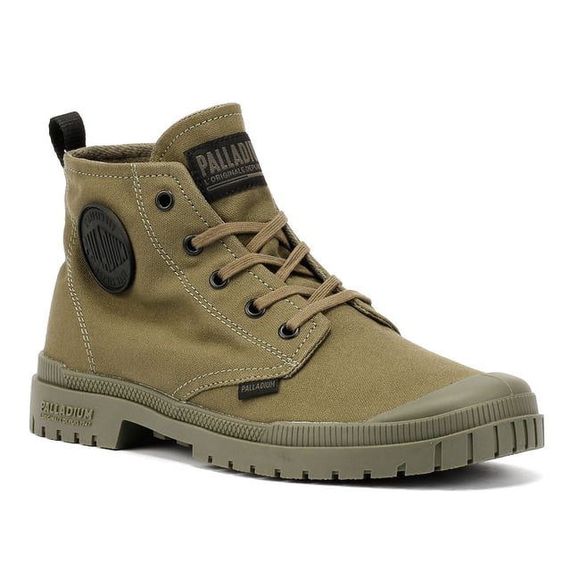 Vegan friendly boots featuring a soft washed canvas upper with a durable rubber toe cap for added protection. Designed with a lightweight TPR outsole for flexibility and everyday comfort. A sustainable and stylish choice for casual wear.