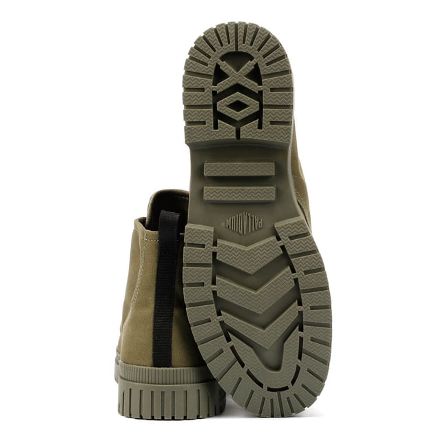Vegan friendly boots featuring a soft washed canvas upper with a durable rubber toe cap for added protection. Designed with a lightweight TPR outsole for flexibility and everyday comfort. A sustainable and stylish choice for casual wear.
