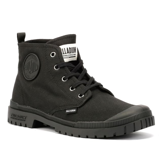 Vegan friendly boots featuring a soft washed canvas upper with a durable rubber toe cap for added protection. Designed with a lightweight TPR outsole for flexibility and everyday comfort. A sustainable and stylish choice for casual wear.