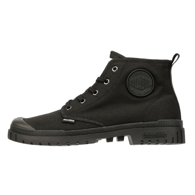 Vegan friendly boots featuring a soft washed canvas upper with a durable rubber toe cap for added protection. Designed with a lightweight TPR outsole for flexibility and everyday comfort. A sustainable and stylish choice for casual wear.