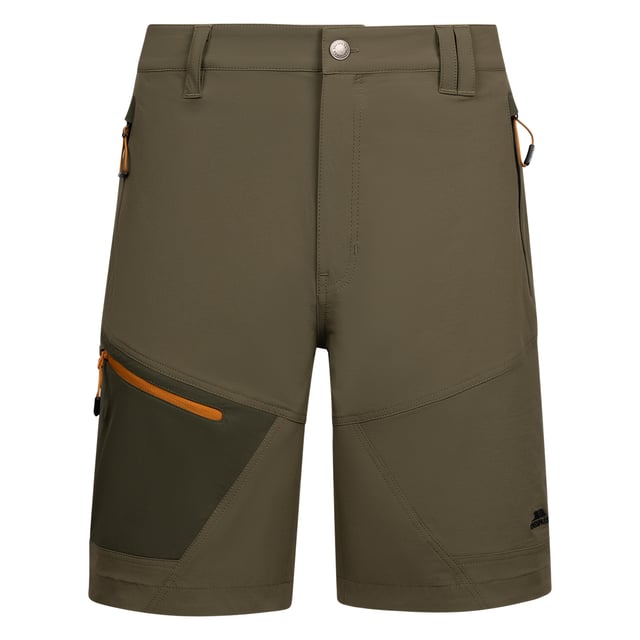 91% Polyester, 9% Elastaan. Ontwerp: Contrasterende details, Logo. Zakken: 2 zijzakken, rits, 2 achterzakken, klepsluiting, knoopsluiting, 1 Cargo Pocket. Bevestiging: Knop. Stof Technologie: DWR Finish, Stretch. Taille: Verstelbaar, platte taille. Riemlussen. Geschikt voor: Comfort.