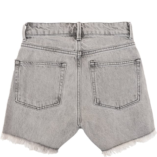 87% organic cotton, 13% recycled cotton. Raey's blue denim shorts are structured with a mid-rise waist and raw-edged relaxed legs, made from a blend of organic and recycled cotton. Raey fuses sharp silhouettes with luxury fabrics to create clean, minimal and effortless pieces for contemporary women as featured in Marie Claire, Elle and Stella.