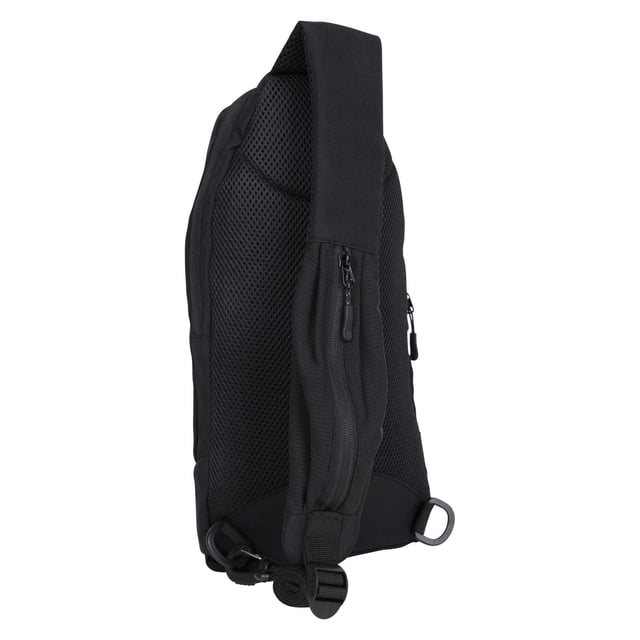 100% Polyester. Length: 37cm. Height: 20cm. Width: 10cm. Capacity: 8L. Pockets: 1 Front Pocket, Zip, Hand Pocket. Compartments: 1 Main Compartment. Adjustable Shoulder Strap, Compact. Lightweight. Design: Logo, Plain, Rucksack.