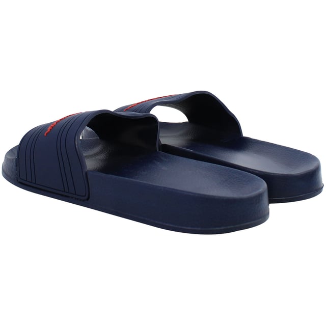 The Ben Sherman Southend Men's Sliders offer a blend of comfort and style, ideal for casual wear. Designed with a cushioned footbed and a wide strap featuring the Ben Sherman logo, these sliders provide ease and support for everyday use.
Key Features
Comfortable Fit: 

Cushioned footbed ensures all-day comfort.

Stylish Design: 

Wide strap adorned with the Ben Sherman logo adds a touch of brand recognition.

Durable Construction: 

Made with high-quality materials for long-lasting wear.

Versatile Use: 

Ideal for various casual settings, including poolside, beach, or everyday wear.

Easy Maintenance: 

Simple to clean and maintain, making them a practical addition to your footwear collection.

Whether you're heading to the beach or running errands, the Ben Sherman Southend Men's Sliders offer a combination of comfort and style to suit your needs.