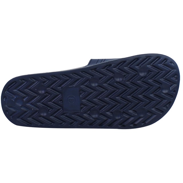 The Ben Sherman Southend Men's Sliders offer a blend of comfort and style, ideal for casual wear. Designed with a cushioned footbed and a wide strap featuring the Ben Sherman logo, these sliders provide ease and support for everyday use.
Key Features
Comfortable Fit: 

Cushioned footbed ensures all-day comfort.

Stylish Design: 

Wide strap adorned with the Ben Sherman logo adds a touch of brand recognition.

Durable Construction: 

Made with high-quality materials for long-lasting wear.

Versatile Use: 

Ideal for various casual settings, including poolside, beach, or everyday wear.

Easy Maintenance: 

Simple to clean and maintain, making them a practical addition to your footwear collection.

Whether you're heading to the beach or running errands, the Ben Sherman Southend Men's Sliders offer a combination of comfort and style to suit your needs.