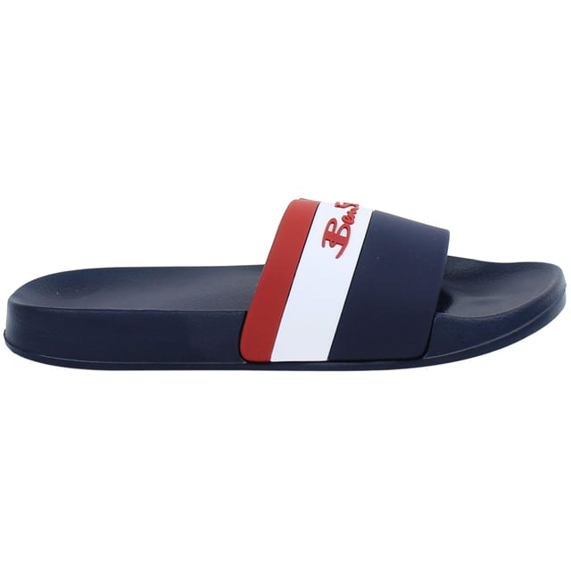 The Ben Sherman Fistral Men's Sliders are a stylish and comfortable choice for casual wear. Featuring a sleek design with the Ben Sherman logo, these sliders are perfect for poolside lounging, beach outings, or everyday use.
Key Features
Stylish Design: 

Features the iconic Ben Sherman logo on the strap, adding a touch of brand recognition.

Comfortable Fit: 

Designed with a cushioned footbed to provide all-day comfort.

Durable Construction: 

Made with high-quality materials to ensure long-lasting wear.

Versatile Use: 

Ideal for various casual settings, including poolside, beach, or everyday wear.

Easy Maintenance: 

Simple to clean and maintain, making them a practical addition to your footwear collection.

Whether you're heading to the beach or running errands, the Ben Sherman Fistral Men's Sliders offer a blend of comfort and style to suit your needs.