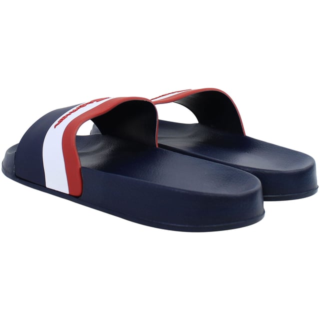 The Ben Sherman Fistral Men's Sliders are a stylish and comfortable choice for casual wear. Featuring a sleek design with the Ben Sherman logo, these sliders are perfect for poolside lounging, beach outings, or everyday use.
Key Features
Stylish Design: 

Features the iconic Ben Sherman logo on the strap, adding a touch of brand recognition.

Comfortable Fit: 

Designed with a cushioned footbed to provide all-day comfort.

Durable Construction: 

Made with high-quality materials to ensure long-lasting wear.

Versatile Use: 

Ideal for various casual settings, including poolside, beach, or everyday wear.

Easy Maintenance: 

Simple to clean and maintain, making them a practical addition to your footwear collection.

Whether you're heading to the beach or running errands, the Ben Sherman Fistral Men's Sliders offer a blend of comfort and style to suit your needs.