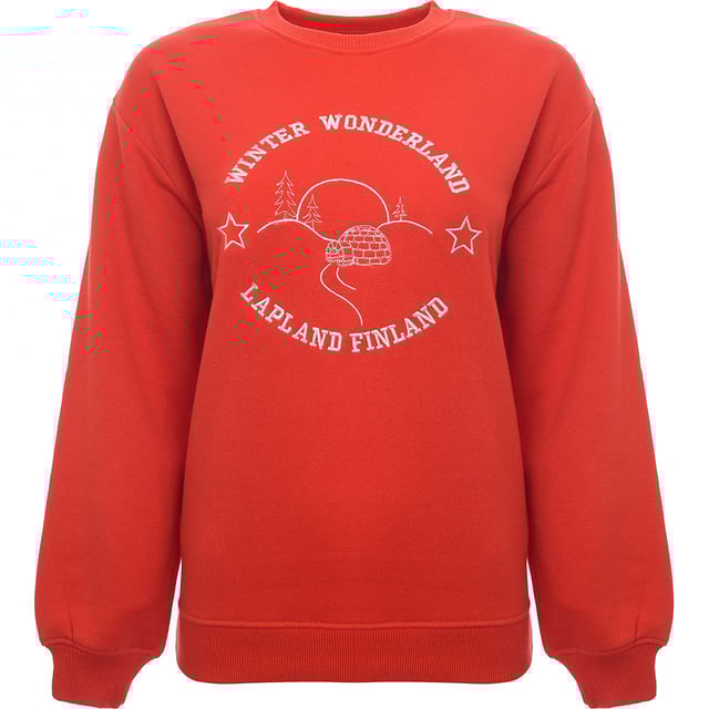 Threadbare Women's Red Embroidered Christmas Sweater Main: 40% Polyester, Main: 60% Cotton. Bring on the holiday cheer with the Threadbare embroidered Christmas sweater in festive red! Adorned with holiday-themed embroidery, this cozy 60% cotton, 40% polyester sweater is perfect for any winter gathering. Whether you’re sipping hot cocoa or trimming the tree, this sweater has you covered.