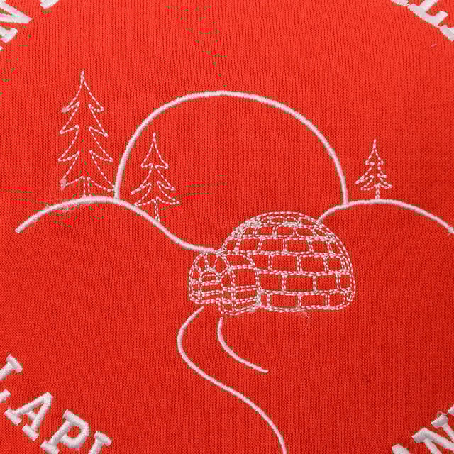 Threadbare Women's Red Embroidered Christmas Sweater Main: 40% Polyester, Main: 60% Cotton. Bring on the holiday cheer with the Threadbare embroidered Christmas sweater in festive red! Adorned with holiday-themed embroidery, this cozy 60% cotton, 40% polyester sweater is perfect for any winter gathering. Whether you’re sipping hot cocoa or trimming the tree, this sweater has you covered.