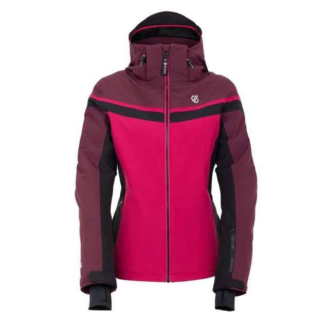 100% Polyester. Filling: Recycled. Fabric: Recycled. Lining: Recycled Polyester. Design: Contrast Detail, Logo. Fabric Technology: ARED 30/30, Breathable, Durable, PFC Free, PFOA Free, PFOS Free, Stretch, Water Repellent, Waterproof. Cuff: Adjustable. Articulated Sleeve, Gel Grip, High Warmth, Inner Sleeve Cuff, Integrated Snowskirt, Scrim Back Panel, Taped Seams. Neckline: Hooded. Sleeve-Type: Long-Sleeved. Hood Features: Adjustable, Foldable. Pockets: 1 Internal Pocket, Mesh Lined, 2 Lower Pockets, Zip, Ski Pass Pocket. Fastening: Full Zip. Hem: Adjustable. Contents: 1 Cloth Wipe. 8 UK: 32 in. 10 UK: 34 in. 12 UK: 36 in. 14 UK: 38 in. 20 UK: 44 in. 18 UK: 43 in. 16 UK: 40 in.