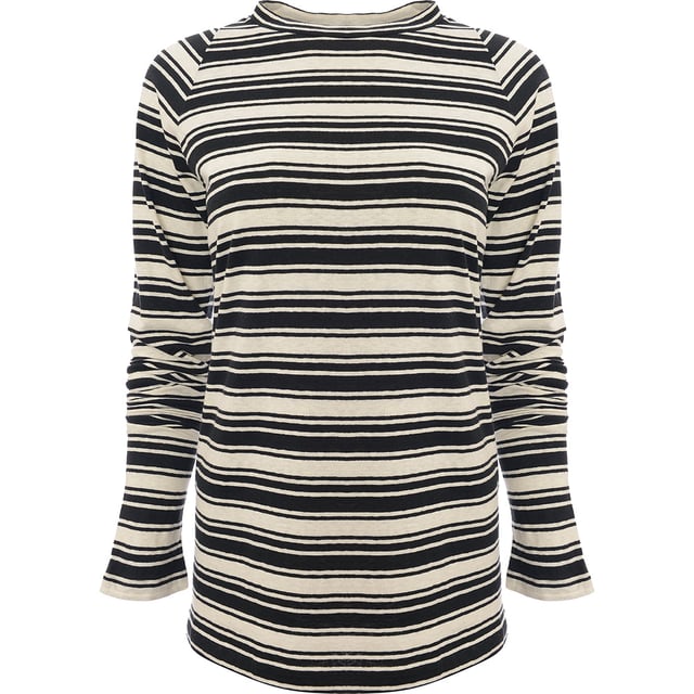 80% recycled cotton, 20% cotton.