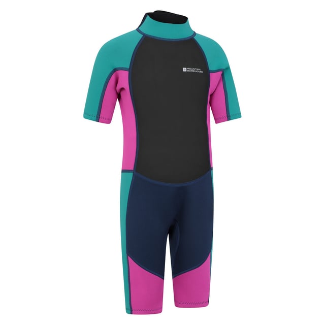 Material: Neoprene. Design: Contrast Panel, Contrast Stitching, Logo. Pockets: Small Key Pocket. Neckline: Adjustable, High-Neck. Fastening: Pull-On. Freedom of Movement in the Water. Extended Zip Pull, Flat Seams. Fabric Technology: Heat Retention, Lightweight, Quick Dry. Length: Short. Fit: Contoured. Wetsuit Thickness: 2.5mm.