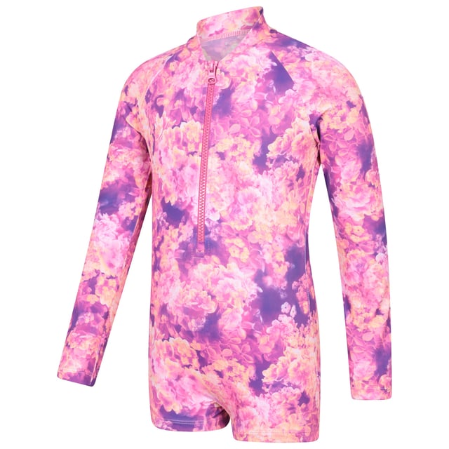 Fabric: Stretch. Design: Abstract. Neckline: Crew Neck. Fastening: Front Zip, Pull-On. Fabric Technology: Lightweight. Lining Material: 100% Polyester. Outer Materials: 83% Polyester, 17% Elastane. Please Note: Keep Away From Fire. Sleeve-Type: Long-Sleeved, Raglan.