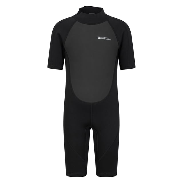 Material: Neoprene. Design: Contrast Panel, Contrast Stitching, Logo. Pockets: Small Key Pocket. Neckline: Adjustable, High-Neck. Fastening: Pull-On. Freedom of Movement in the Water. Extended Zip Pull, Flat Seams. Fabric Technology: Heat Retention, Lightweight, Quick Dry. Length: Short. Fit: Contoured. Wetsuit Thickness: 2.5mm.