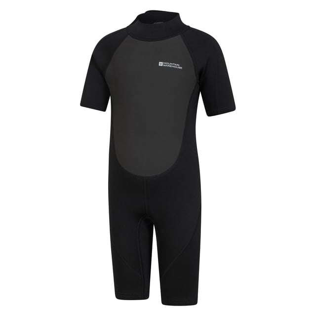 Material: Neoprene. Design: Contrast Panel, Contrast Stitching, Logo. Pockets: Small Key Pocket. Neckline: Adjustable, High-Neck. Fastening: Pull-On. Freedom of Movement in the Water. Extended Zip Pull, Flat Seams. Fabric Technology: Heat Retention, Lightweight, Quick Dry. Length: Short. Fit: Contoured. Wetsuit Thickness: 2.5mm.
