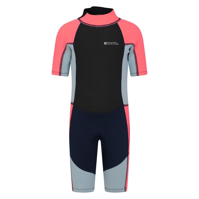 Material: Neoprene. Design: Contrast Panel, Contrast Stitching, Logo. Pockets: Small Key Pocket. Neckline: Adjustable, High-Neck. Fastening: Pull-On. Freedom of Movement in the Water. Extended Zip Pull, Flat Seams. Fabric Technology: Heat Retention, Lightweight, Quick Dry. Length: Short. Fit: Contoured. Wetsuit Thickness: 2.5mm.