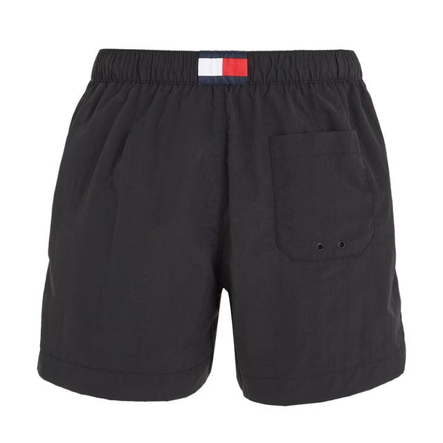 Elasticated drawstring waist.Two side slip pockets.Tommy Hilfiger branding.Tommy Hilfiger flag embroidery on hip.