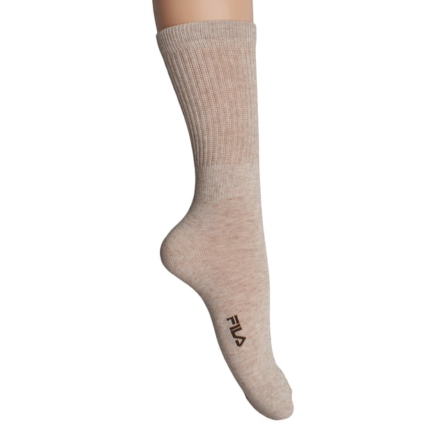 Pack-2 Calcetines Largos Deportivos F3611 para Hombre y Mujer Este pack de calcetines Fila es perfecto para quienes valoran la sencillez, la calidad y el confort en el día a día. Su diseño de caña alta acanalada proporciona sujeción sin presión, y su tejido suave ofrece una sensación agradable desde la primera puesta.
Detalles:
- Composición con alto porcentaje de algodón que aporta suavidad natural y transpirabilidad.
- Modelo unisex, apto para hombre o mujer.
- Caña alta con canalé elástico que mejora el ajuste y la estabilidad.
- Logo Fila bordado en el empeine.
- Logo Fila bordado en el empeine.
- Pack funcional de dos pares.
Una opción básica y versátil con el sello de calidad Fila. Ideal para quienes buscan calcetines altos. cómodos, discretos y duraderos para cualquier ocasión.
Composición: 88% Algodón, 11% Poliéster, 1% Elastano
Cuidados:
Lavar a máquina a un máximo de 30 °C.
No usar lejía ni blanqueadores.
No planchar.
No lavar en seco.
Secar al aire o en secadora a baja temperatura.