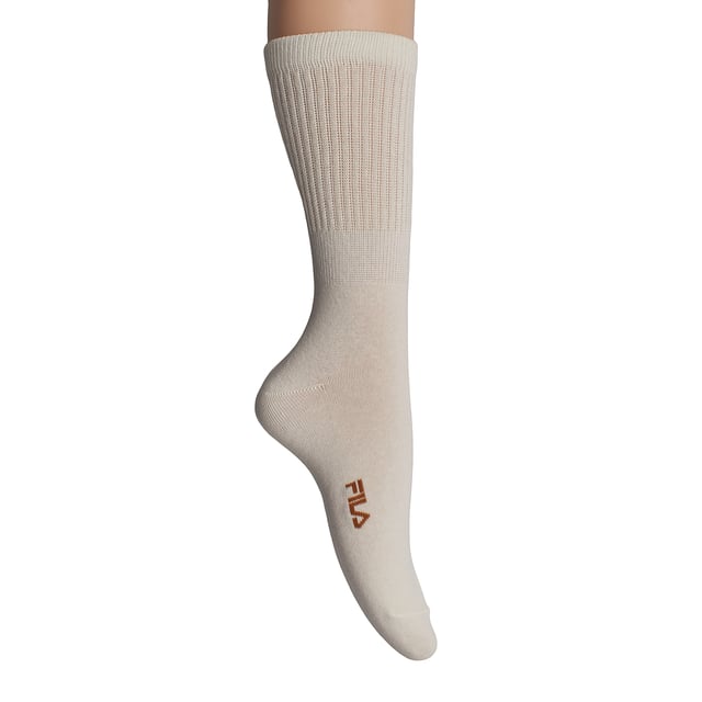 Pack-2 Calcetines Largos Deportivos F3611 para Hombre y Mujer Este pack de calcetines Fila es perfecto para quienes valoran la sencillez, la calidad y el confort en el día a día. Su diseño de caña alta acanalada proporciona sujeción sin presión, y su tejido suave ofrece una sensación agradable desde la primera puesta.
Detalles:
- Composición con alto porcentaje de algodón que aporta suavidad natural y transpirabilidad.
- Modelo unisex, apto para hombre o mujer.
- Caña alta con canalé elástico que mejora el ajuste y la estabilidad.
- Logo Fila bordado en el empeine.
- Logo Fila bordado en el empeine.
- Pack funcional de dos pares.
Una opción básica y versátil con el sello de calidad Fila. Ideal para quienes buscan calcetines altos. cómodos, discretos y duraderos para cualquier ocasión.
Composición: 88% Algodón, 11% Poliéster, 1% Elastano
Cuidados:
Lavar a máquina a un máximo de 30 °C.
No usar lejía ni blanqueadores.
No planchar.
No lavar en seco.
Secar al aire o en secadora a baja temperatura.