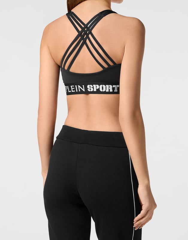 Bequemes und leichtes Oberteil, das Ihnen hilft, an Ihre Grenzen zu gehen.   Maximaler Komfort und schnell trocknendes Lycra®   Dreifach gekreuzte Riemen   Speziell für das Radfahren oder das Training im Fitnessstudio entwickelte Unterstützung   Der mit einem Logo versehene untere Saum sorgt für Halt und Festigkeit