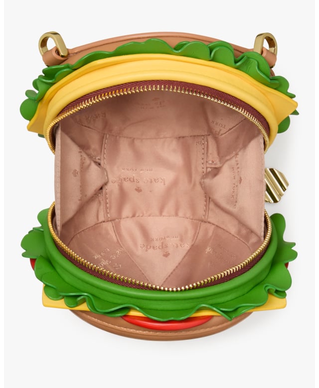 Snack Bar 3D Hamburger Crossbody