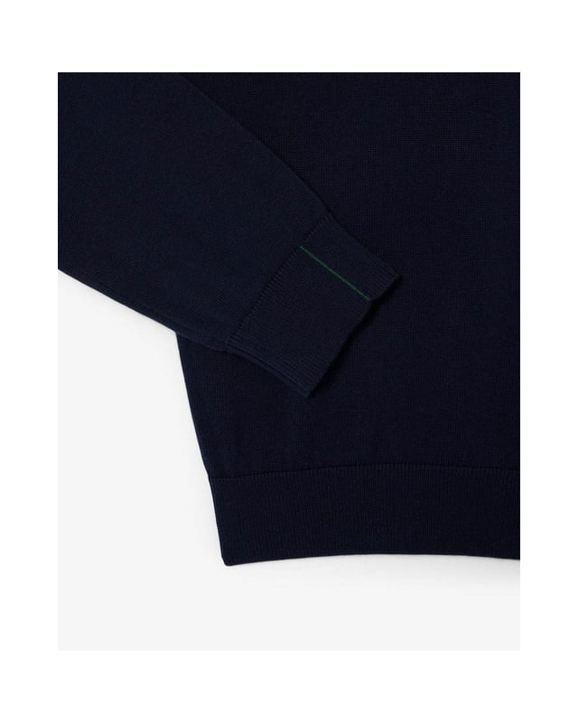 The essential sweaters of Lacoste wardrobe.Essential sweater in organic cotton. Easy to wear over our iconic polo (or shirt) for working time, and over our tee-shirt for week-end as well.EssentialsRegular fit: Natural ease on body and sleevesCrew neck in jerseyCotton is a natural fiber, it makes soft and comfortable clothes.Organic cotton is farmed with limited use of pesticides.Contrasted herringbone detail inner necklineContrasted line at right bottom sleeve3cm green crocodile at chest
100% COTTON





100% COTTON
Organic Cotton
This product is made from