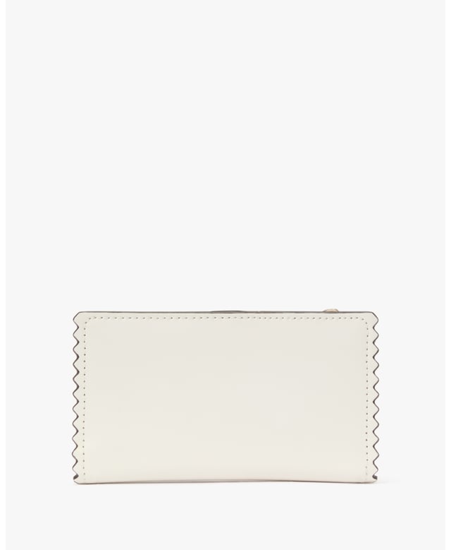 Snack Bar Small Slim Bifold Wallet,  Snack Bar Small Slim Bifold Wallet, 6 Cc Slots, Id Window, 2 Slip Pockets, Zip Compartment,  Width: 14.00 Cm,  Height: 8.00 Cm