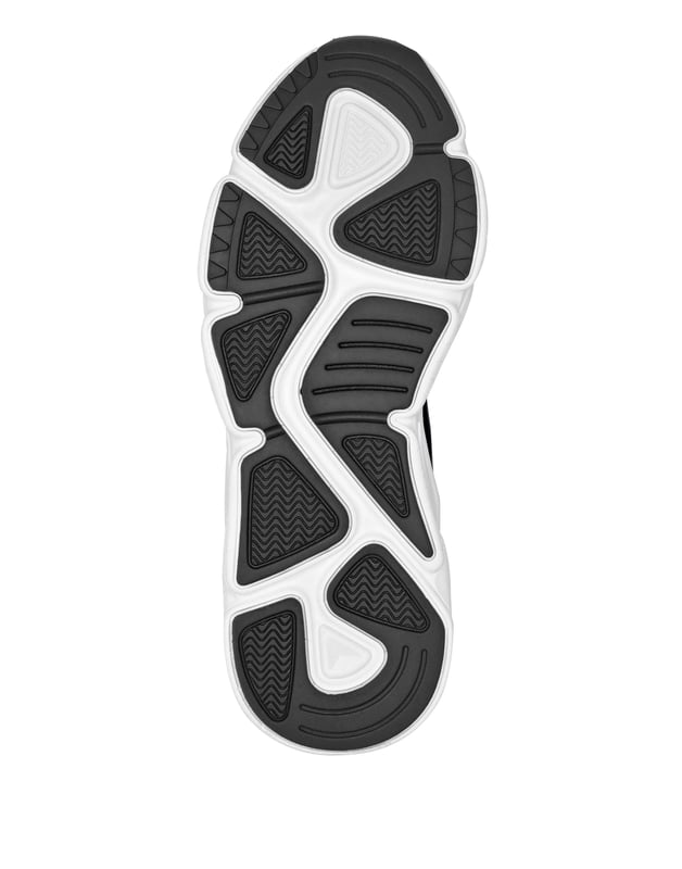 Diese Unisex-Laufschuhe entstammen der Kreativität des Plein Sport Labors und vereinen modernste Technologie mit einem einzigartigen und herausragenden Design.   Mesh- und Kunstlederobermaterial für optimalen Schutz   Umwickelte Struktur für eine stabile und bequeme Passform   Die Brand-Zeichen sind als Patch auf dem äußeren Viertel aufgenäht   Logo und Zuglasche an der Fersenkappe   Zweifarbige tubulare Schnürsenkel   Tiger-Patch auf der Zunge aufgenäht   Stoßdämpfende, ultraleichte, ergonomische, hochtechnologische Gummimittelsohle   Profilierte Laufsohle für optimalen Halt   Innenfutter