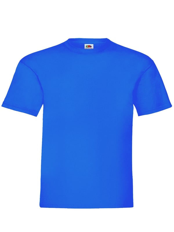 The Original Fruit of the Loom Short Sleeve T-Shirts for Boys and Girls feature a crew neck with a taped neckline for added comfort, twin needle stitching on the neck, sleeves, and hem, and are made from Belcoro yarn for a softer feel. Crafted from 100% premium cotton, these machine washable t-shirts are perfect for everyday wear.