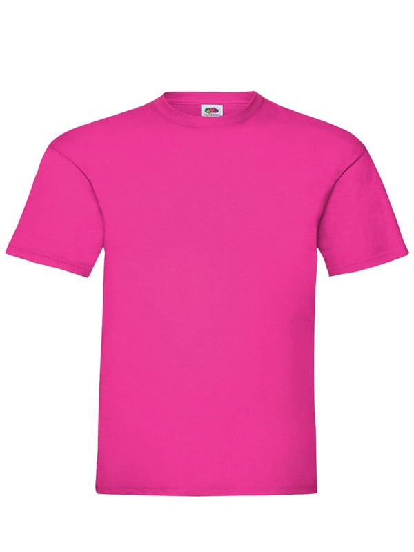 The Original Fruit of the Loom Short Sleeve T-Shirts for Boys and Girls feature a crew neck with a taped neckline for added comfort, twin needle stitching on the neck, sleeves, and hem, and are made from Belcoro yarn for a softer feel. Crafted from 100% premium cotton, these machine washable t-shirts are perfect for everyday wear.