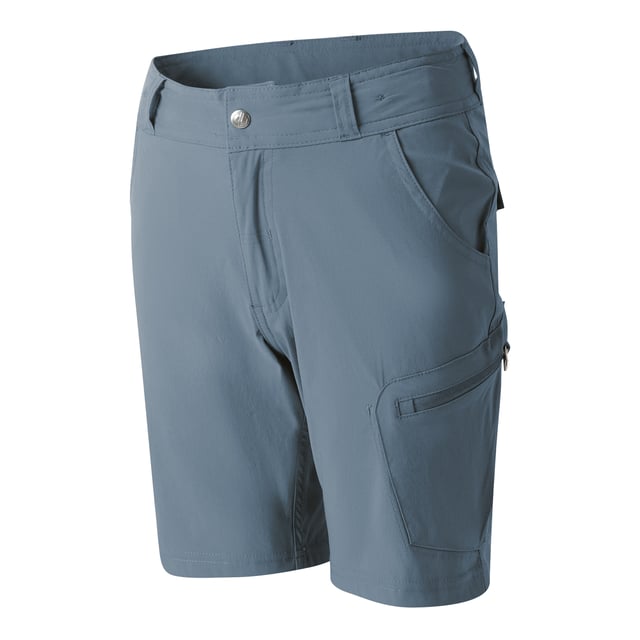 92% Polyamide, 8% Elastane. Fabric: Nylon, Stretch, Woven. Design: Logo, Plain. Pockets: 2 Side Pockets, 2 Back Patch Pockets, 1 Thigh Pocket, Zip. Fastening: Button, Zip. Fabric Technology: Lightweight, Quick Dry, Water Repellent. Waistline: Belted Waist.