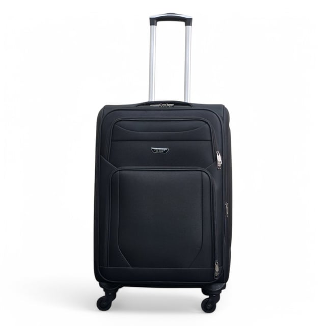 Upgrade your travel setup with this stylish and practical Expandable Hardshell Luggage. Built for durability, added space, and smooth mobility, it’s the perfect companion for any journey.
Features:
•	Premium Soft Shell Protection – Made from Premium Nylon, impact-resistant material to keep your belongings safe from knocks and drops.
•	Integrated Combination Lock – Each case includes a built-in lock to keep your items secure while complying with travel security standards.
•	Expandable Design – Need extra space? The expansion zip adds up to 20% more room, perfect for souvenirs or unexpected extras.
•	4-Wheel Spinner System – Glide through airports with ease thanks to the 360° rotating wheels that offer smooth, stable movement.
•	Lightweight Build – Designed to be strong yet light, making lifting and carrying effortless without sacrificing durability.
Size & Specifications:
•	Cabin: 50.5 x 37 x 26 cm (Expands to 31 cm) | 2.5 kg | 41L
•	Medium: 70 x 45 x 29 cm (Expands to 34 cm) | 3.0 kg | 80L
•	Large: 79 x 49 x 32 cm (Expands to 37 cm) | 3.5 kg | 99L

NOTE: Please select prefered size, as sizes are sold individually not in a set