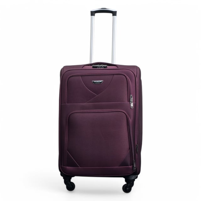 Upgrade your travel setup with this stylish and practical Expandable Hardshell Luggage. Built for durability, added space, and smooth mobility, it’s the perfect companion for any journey.
Features:
•	Premium Soft Shell Protection – Made from Premium Nylon, impact-resistant material to keep your belongings safe from knocks and drops.
•	Integrated Combination Lock – Each case includes a built-in lock to keep your items secure while complying with travel security standards.
•	Expandable Design – Need extra space? The expansion zip adds up to 20% more room, perfect for souvenirs or unexpected extras.
•	4-Wheel Spinner System – Glide through airports with ease thanks to the 360° rotating wheels that offer smooth, stable movement.
•	Lightweight Build – Designed to be strong yet light, making lifting and carrying effortless without sacrificing durability.
Size & Specifications:
•	Cabin: 50.5 x 37 x 26 cm (Expands to 31 cm) | 2.5 kg | 41L
•	Medium: 70 x 45 x 29 cm (Expands to 34 cm) | 3.0 kg | 80L
•	Large: 79 x 49 x 32 cm (Expands to 37 cm) | 3.5 kg | 99L

NOTE: Please select prefered size, as sizes are sold individually not in a set