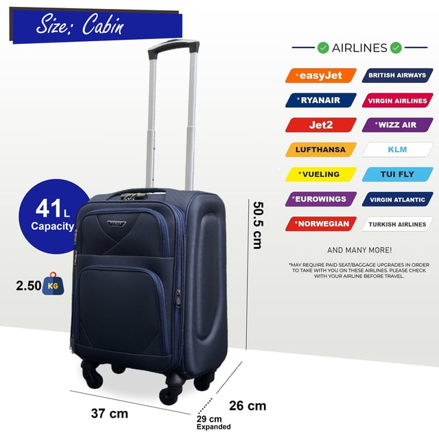 Kono Lichtgewicht Hard Shell Koffer Travel Carry On Bagage, Grijs, Medium 24 Inch, Kono koffer