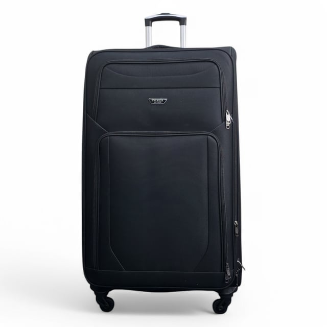 Upgrade your travel setup with this stylish and practical Expandable Hardshell X-Large Luggage. Built for durability, added space, and smooth mobility, it’s the perfect companion for any journey.
Features:
•	Premium Soft Shell Protection – Made from Premium Nylon, impact-resistant material to keep your belongings safe from knocks and drops.
•	Integrated Combination Lock – Each case includes a built-in lock to keep your items secure while complying with travel security standards.
•	Expandable Design – Need extra space? The expansion zip adds up to 20% more room, perfect for souvenirs or unexpected extras.
•	4-Wheel Spinner System – Glide through airports with ease thanks to the 360° rotating wheels that offer smooth, stable movement.
•	Lightweight Build – Designed to be strong yet light, making lifting and carrying effortless without sacrificing durability.
Size & Specifications:
• X-Large: 80 x 52 x 35 cm (Expands to 40 cm) | 4.0 kg | 129L
Stylish, secure, and built to handle every adventure—travel lighter and smarter with this all-in-one luggage solution.
