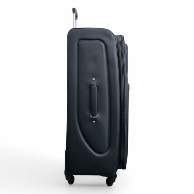 Upgrade your travel setup with this stylish and practical Expandable Hardshell X-Large Luggage. Built for durability, added space, and smooth mobility, it’s the perfect companion for any journey.
Features:
•	Premium Soft Shell Protection – Made from Premium Nylon, impact-resistant material to keep your belongings safe from knocks and drops.
•	Integrated Combination Lock – Each case includes a built-in lock to keep your items secure while complying with travel security standards.
•	Expandable Design – Need extra space? The expansion zip adds up to 20% more room, perfect for souvenirs or unexpected extras.
•	4-Wheel Spinner System – Glide through airports with ease thanks to the 360° rotating wheels that offer smooth, stable movement.
•	Lightweight Build – Designed to be strong yet light, making lifting and carrying effortless without sacrificing durability.
Size & Specifications:
• X-Large: 80 x 52 x 35 cm (Expands to 40 cm) | 4.0 kg | 129L
Stylish, secure, and built to handle every adventure—travel lighter and smarter with this all-in-one luggage solution.