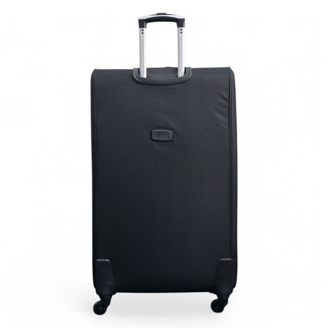 Upgrade your travel setup with this stylish and practical Expandable Hardshell X-Large Luggage. Built for durability, added space, and smooth mobility, it’s the perfect companion for any journey.
Features:
•	Premium Soft Shell Protection – Made from Premium Nylon, impact-resistant material to keep your belongings safe from knocks and drops.
•	Integrated Combination Lock – Each case includes a built-in lock to keep your items secure while complying with travel security standards.
•	Expandable Design – Need extra space? The expansion zip adds up to 20% more room, perfect for souvenirs or unexpected extras.
•	4-Wheel Spinner System – Glide through airports with ease thanks to the 360° rotating wheels that offer smooth, stable movement.
•	Lightweight Build – Designed to be strong yet light, making lifting and carrying effortless without sacrificing durability.
Size & Specifications:
• X-Large: 80 x 52 x 35 cm (Expands to 40 cm) | 4.0 kg | 129L
Stylish, secure, and built to handle every adventure—travel lighter and smarter with this all-in-one luggage solution.