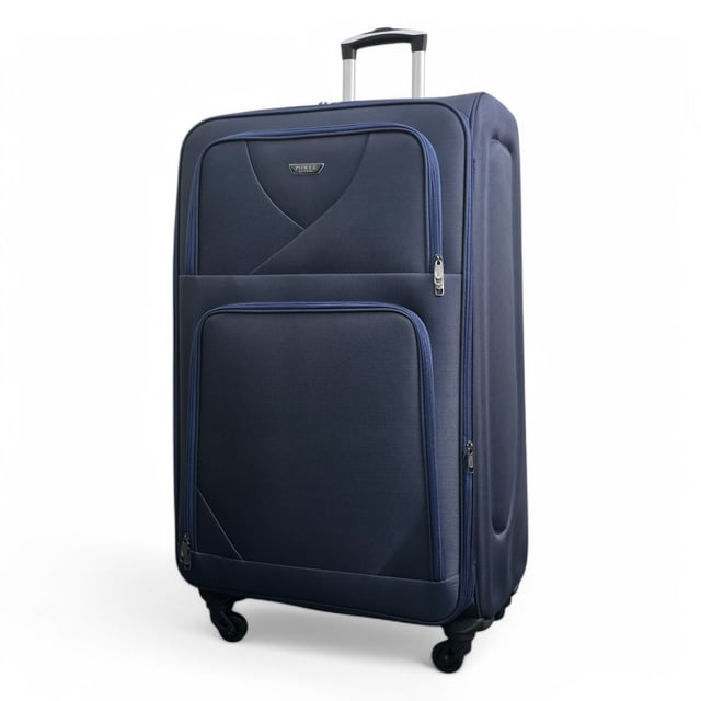 Soft Shell Lightweight Nylon Extra Large 4 Wheels Travel Suitcase Upgrade your travel setup with this stylish and practical Expandable Hardshell X-Large Luggage. Built for durability, added space, and smooth mobility, it’s the perfect companion for any journey.
Features:
• Premium Soft Shell Protection – Made from Premium Nylon, impact-resistant material to keep your belongings safe from knocks and drops.
• Integrated Combination Lock – Each case includes a built-in lock to keep your items secure while complying with travel security standards.
• Expandable Design – Need extra space? The expansion zip adds up to 20% more room, perfect for souvenirs or unexpected extras.
• 4-Wheel Spinner System – Glide through airports with ease thanks to the 360° rotating wheels that offer smooth, stable movement.
• Lightweight Build – Designed to be strong yet light, making lifting and carrying effortless without sacrificing durability.
Size & Specifications:
• X-Large: 80 x 52 x 35 cm (Expands to 40 cm) | 4.0 kg | 129L
Stylish, secure, and built to handle every adventure—travel lighter and smarter with this all-in-one luggage solution.