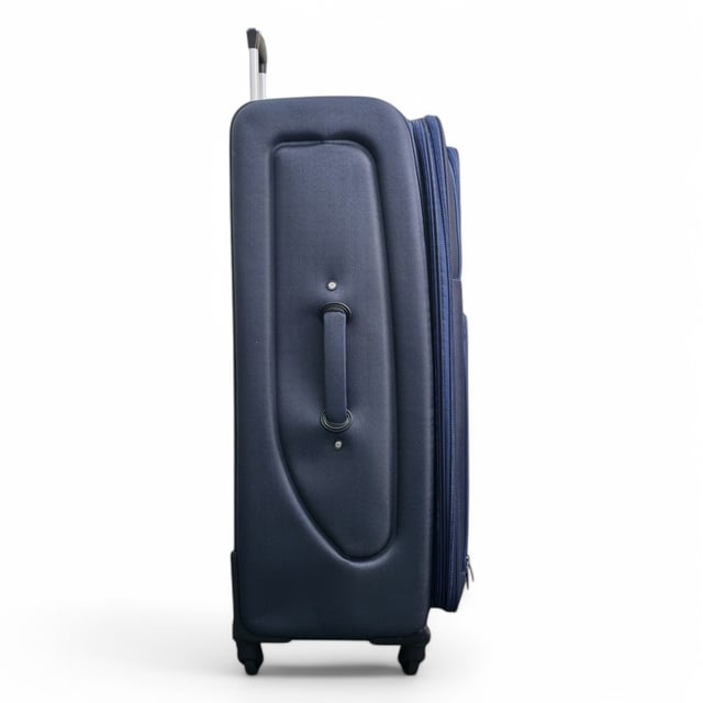 Soft Shell Lightweight Nylon Extra Large 4 Wheels Travel Suitcase Upgrade your travel setup with this stylish and practical Expandable Hardshell X-Large Luggage. Built for durability, added space, and smooth mobility, it’s the perfect companion for any journey.
Features:
• Premium Soft Shell Protection – Made from Premium Nylon, impact-resistant material to keep your belongings safe from knocks and drops.
• Integrated Combination Lock – Each case includes a built-in lock to keep your items secure while complying with travel security standards.
• Expandable Design – Need extra space? The expansion zip adds up to 20% more room, perfect for souvenirs or unexpected extras.
• 4-Wheel Spinner System – Glide through airports with ease thanks to the 360° rotating wheels that offer smooth, stable movement.
• Lightweight Build – Designed to be strong yet light, making lifting and carrying effortless without sacrificing durability.
Size & Specifications:
• X-Large: 80 x 52 x 35 cm (Expands to 40 cm) | 4.0 kg | 129L
Stylish, secure, and built to handle every adventure—travel lighter and smarter with this all-in-one luggage solution.