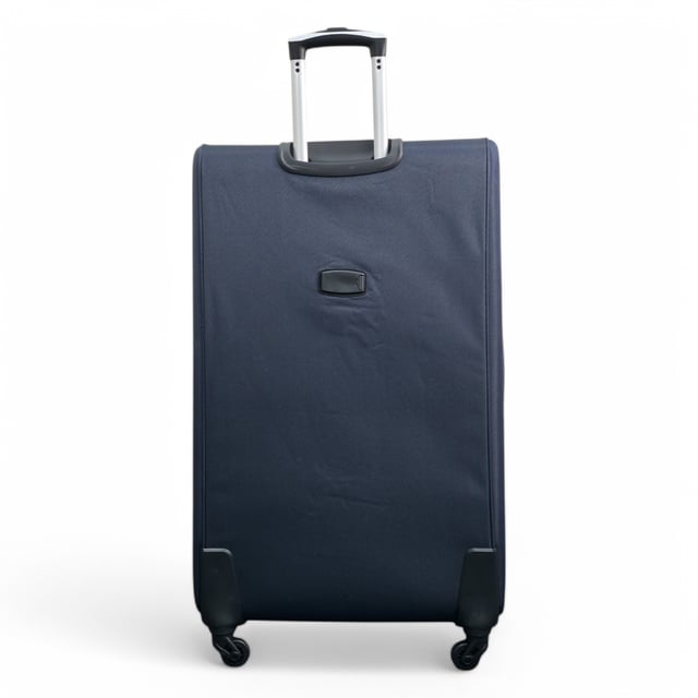 Soft Shell Lightweight Nylon Extra Large 4 Wheels Travel Suitcase Upgrade your travel setup with this stylish and practical Expandable Hardshell X-Large Luggage. Built for durability, added space, and smooth mobility, it’s the perfect companion for any journey.
Features:
• Premium Soft Shell Protection – Made from Premium Nylon, impact-resistant material to keep your belongings safe from knocks and drops.
• Integrated Combination Lock – Each case includes a built-in lock to keep your items secure while complying with travel security standards.
• Expandable Design – Need extra space? The expansion zip adds up to 20% more room, perfect for souvenirs or unexpected extras.
• 4-Wheel Spinner System – Glide through airports with ease thanks to the 360° rotating wheels that offer smooth, stable movement.
• Lightweight Build – Designed to be strong yet light, making lifting and carrying effortless without sacrificing durability.
Size & Specifications:
• X-Large: 80 x 52 x 35 cm (Expands to 40 cm) | 4.0 kg | 129L
Stylish, secure, and built to handle every adventure—travel lighter and smarter with this all-in-one luggage solution.