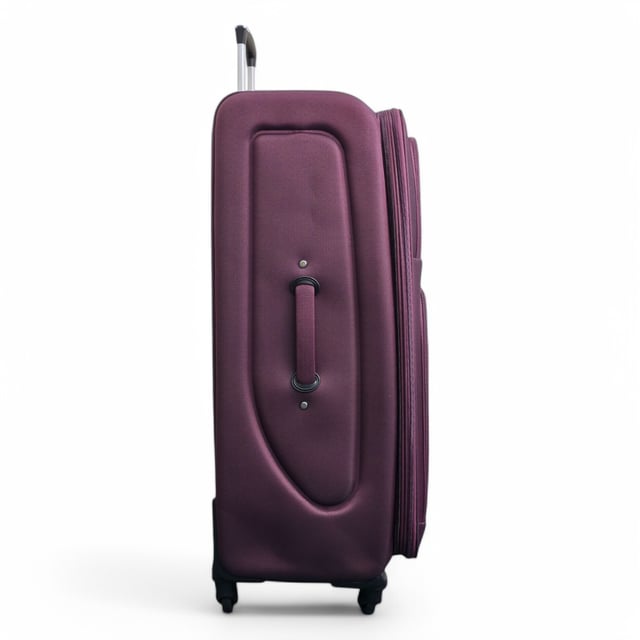 Upgrade your travel setup with this stylish and practical Expandable Hardshell X-Large Luggage. Built for durability, added space, and smooth mobility, it’s the perfect companion for any journey.
Features:
•	Premium Soft Shell Protection – Made from Premium Nylon, impact-resistant material to keep your belongings safe from knocks and drops.
•	Integrated Combination Lock – Each case includes a built-in lock to keep your items secure while complying with travel security standards.
•	Expandable Design – Need extra space? The expansion zip adds up to 20% more room, perfect for souvenirs or unexpected extras.
•	4-Wheel Spinner System – Glide through airports with ease thanks to the 360° rotating wheels that offer smooth, stable movement.
•	Lightweight Build – Designed to be strong yet light, making lifting and carrying effortless without sacrificing durability.
Size & Specifications:
• X-Large: 80 x 52 x 35 cm (Expands to 40 cm) | 4.0 kg | 129L
Stylish, secure, and built to handle every adventure—travel lighter and smarter with this all-in-one luggage solution.