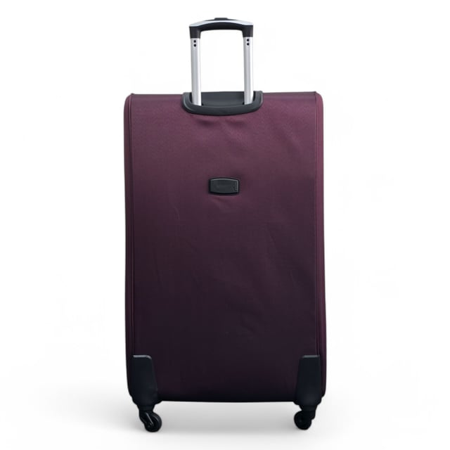 Upgrade your travel setup with this stylish and practical Expandable Hardshell X-Large Luggage. Built for durability, added space, and smooth mobility, it’s the perfect companion for any journey.
Features:
•	Premium Soft Shell Protection – Made from Premium Nylon, impact-resistant material to keep your belongings safe from knocks and drops.
•	Integrated Combination Lock – Each case includes a built-in lock to keep your items secure while complying with travel security standards.
•	Expandable Design – Need extra space? The expansion zip adds up to 20% more room, perfect for souvenirs or unexpected extras.
•	4-Wheel Spinner System – Glide through airports with ease thanks to the 360° rotating wheels that offer smooth, stable movement.
•	Lightweight Build – Designed to be strong yet light, making lifting and carrying effortless without sacrificing durability.
Size & Specifications:
• X-Large: 80 x 52 x 35 cm (Expands to 40 cm) | 4.0 kg | 129L
Stylish, secure, and built to handle every adventure—travel lighter and smarter with this all-in-one luggage solution.