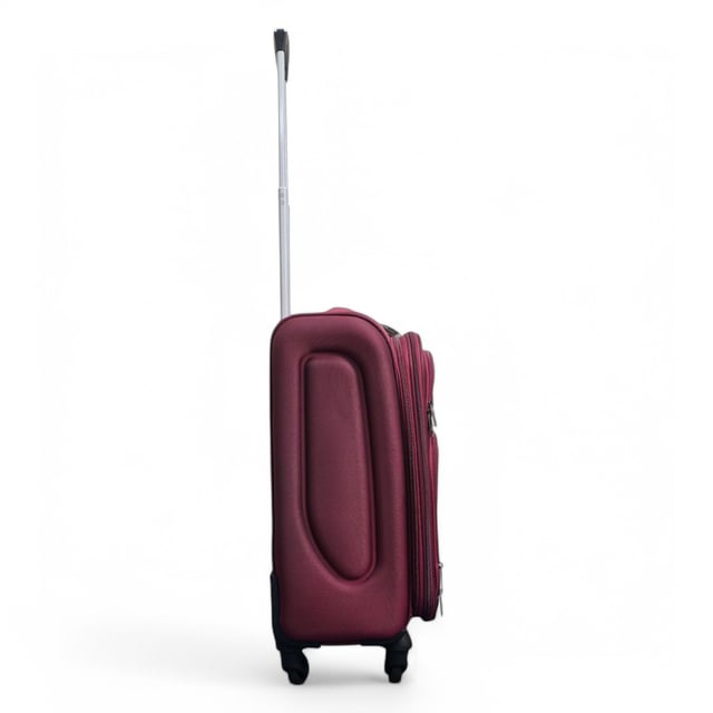Upgrade your travel setup with this stylish and practical Expandable Hardshell Cabin Luggage, complete with a compact Underseat option. Built for durability, added space, and smooth mobility, it’s the perfect companion for any journey.
Features:
•	Premium Soft Shell Protection – Made from Premium Nylon, impact-resistant material to keep your belongings safe from knocks and drops.
•	Integrated Combination Lock – Each case includes a built-in lock to keep your items secure while complying with travel security standards.
•	Expandable Design – Need extra space? The expansion zip adds up to 20% more room, perfect for souvenirs or unexpected extras.
•	4-Wheel Spinner System – Glide through airports with ease thanks to the 360° rotating wheels that offer smooth, stable movement.
•	Lightweight Build – Designed to be strong yet light, making lifting and carrying effortless without sacrificing durability.
Size & Specifications:
• Cabin: 50.5 x 37 x 26 cm (Expands to 31 cm) | 2.5 kg | 41L
Stylish, secure, and built to handle every adventure—travel lighter and smarter with this all-in-one luggage solution.