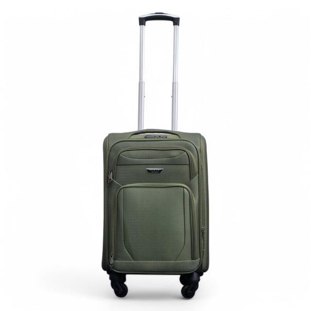 Upgrade your travel setup with this stylish and practical Expandable Hardshell Cabin Luggage, complete with a compact Underseat option. Built for durability, added space, and smooth mobility, it’s the perfect companion for any journey.
Features:
•	Premium Soft Shell Protection – Made from Premium Nylon, impact-resistant material to keep your belongings safe from knocks and drops.
•	Integrated Combination Lock – Each case includes a built-in lock to keep your items secure while complying with travel security standards.
•	Expandable Design – Need extra space? The expansion zip adds up to 20% more room, perfect for souvenirs or unexpected extras.
•	4-Wheel Spinner System – Glide through airports with ease thanks to the 360° rotating wheels that offer smooth, stable movement.
•	Lightweight Build – Designed to be strong yet light, making lifting and carrying effortless without sacrificing durability.
Size & Specifications:
• Cabin: 50.5 x 37 x 26 cm (Expands to 31 cm) | 2.5 kg | 41L
Stylish, secure, and built to handle every adventure—travel lighter and smarter with this all-in-one luggage solution.