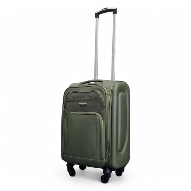 Upgrade your travel setup with this stylish and practical Expandable Hardshell Cabin Luggage, complete with a compact Underseat option. Built for durability, added space, and smooth mobility, it’s the perfect companion for any journey.
Features:
•	Premium Soft Shell Protection – Made from Premium Nylon, impact-resistant material to keep your belongings safe from knocks and drops.
•	Integrated Combination Lock – Each case includes a built-in lock to keep your items secure while complying with travel security standards.
•	Expandable Design – Need extra space? The expansion zip adds up to 20% more room, perfect for souvenirs or unexpected extras.
•	4-Wheel Spinner System – Glide through airports with ease thanks to the 360° rotating wheels that offer smooth, stable movement.
•	Lightweight Build – Designed to be strong yet light, making lifting and carrying effortless without sacrificing durability.
Size & Specifications:
• Cabin: 50.5 x 37 x 26 cm (Expands to 31 cm) | 2.5 kg | 41L
Stylish, secure, and built to handle every adventure—travel lighter and smarter with this all-in-one luggage solution.