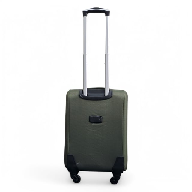 Upgrade your travel setup with this stylish and practical Expandable Hardshell Cabin Luggage, complete with a compact Underseat option. Built for durability, added space, and smooth mobility, it’s the perfect companion for any journey.
Features:
•	Premium Soft Shell Protection – Made from Premium Nylon, impact-resistant material to keep your belongings safe from knocks and drops.
•	Integrated Combination Lock – Each case includes a built-in lock to keep your items secure while complying with travel security standards.
•	Expandable Design – Need extra space? The expansion zip adds up to 20% more room, perfect for souvenirs or unexpected extras.
•	4-Wheel Spinner System – Glide through airports with ease thanks to the 360° rotating wheels that offer smooth, stable movement.
•	Lightweight Build – Designed to be strong yet light, making lifting and carrying effortless without sacrificing durability.
Size & Specifications:
• Cabin: 50.5 x 37 x 26 cm (Expands to 31 cm) | 2.5 kg | 41L
Stylish, secure, and built to handle every adventure—travel lighter and smarter with this all-in-one luggage solution.