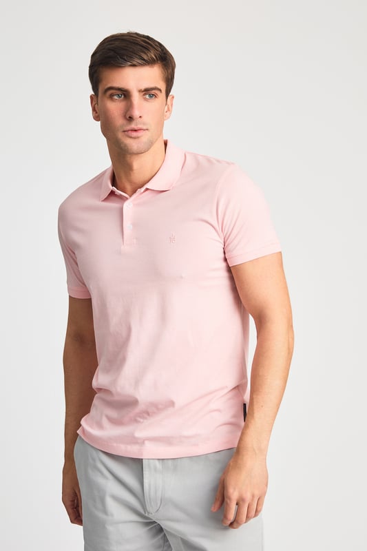 This three pack of polo shirts from French Connection offers both great value and style. These polo shirts are versatile and perfect for your new season wardrobe. Featuring a small embossed French Connection logo on the chest, short sleeves and a classic button-up polo collar. Made from cotton fabric to ensure comfortable wear. The pack contains three polo shirts in the colours shown.