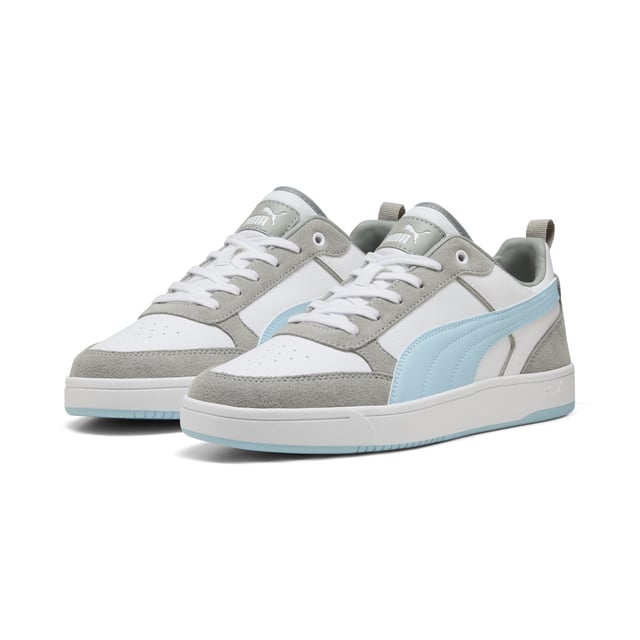 PRODUCT STORY: Sport-inspired shoes for life on the go. The PUMA Dribble SD sneakers blend sleek style and everyday comfort so you can focus on the important things. DETAILS: Regular fit; Mid boot; Flat heel; Lace closure; PUMA branding details.