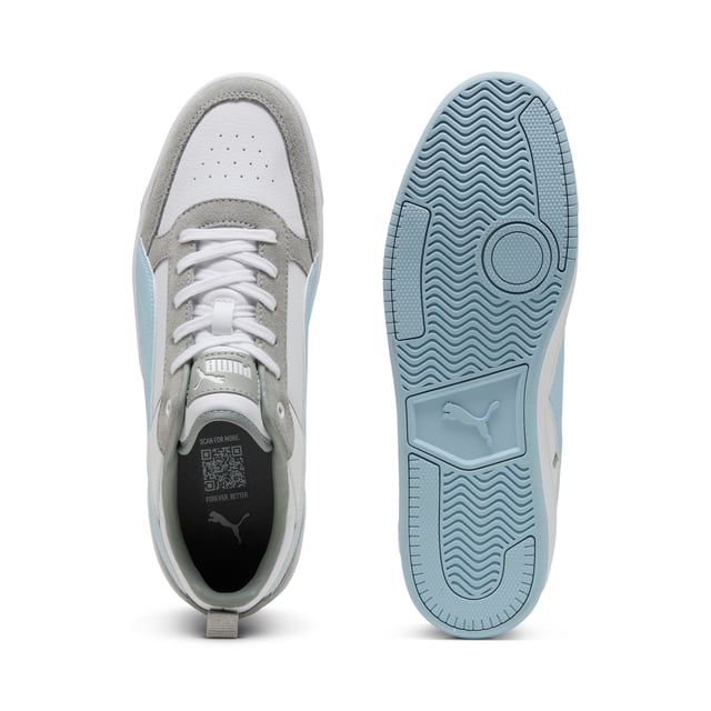PRODUCT STORY: Sport-inspired shoes for life on the go. The PUMA Dribble SD sneakers blend sleek style and everyday comfort so you can focus on the important things. DETAILS: Regular fit; Mid boot; Flat heel; Lace closure; PUMA branding details.